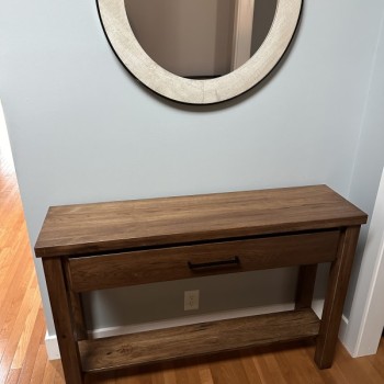 One Drawer Entrance Table